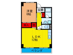 コ－トレックスの物件間取画像